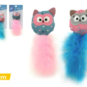 Juguete con plumas para gato 002