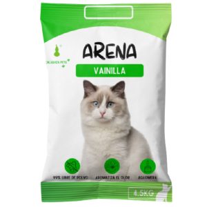Arena para Gatos Calabaza Pets® – Aroma Vainilla
