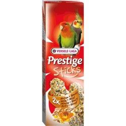 Barritas Para Agapornis Y Ninfas Frutas Exóticas PRESTIGE STICKS VERSELE LAGA 2 X 70 Gr